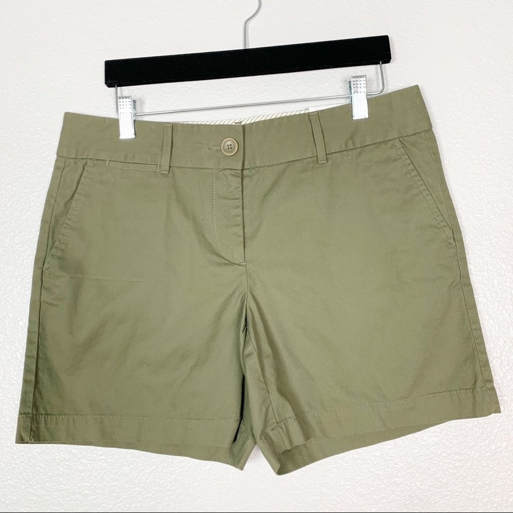 Ann Taylor Loft | Olive Green Cotton Shorts New